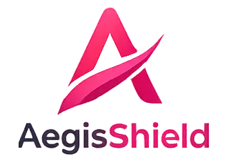 aegisshield Aegisify logo featuring a stylized shield icon.