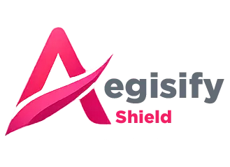 aegisifyshield Aegisify company logo featuring a stylized shield icon.