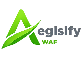 aegisifywaf Aegisify Web Application Firewall logo featuring a stylized shield icon.