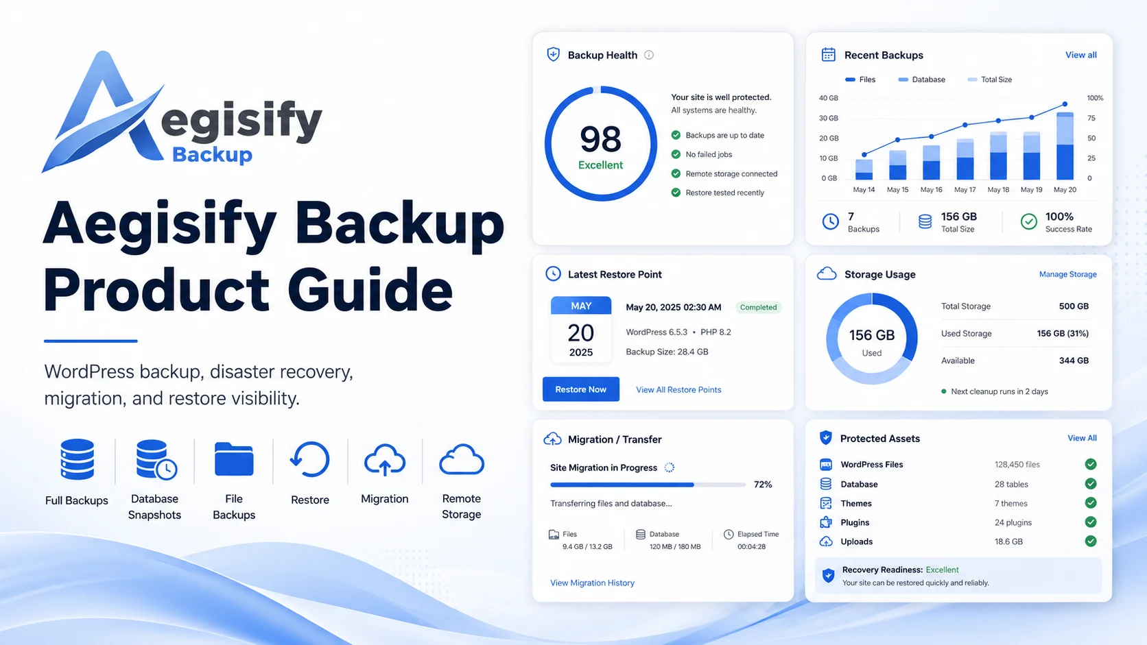 aegisify-backup Aegisify logo featuring a stylized shield icon and company name.