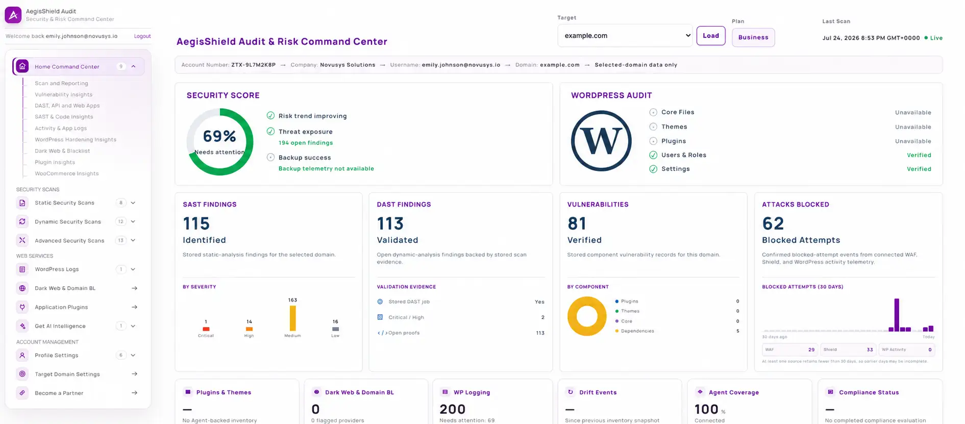 live-dashboard